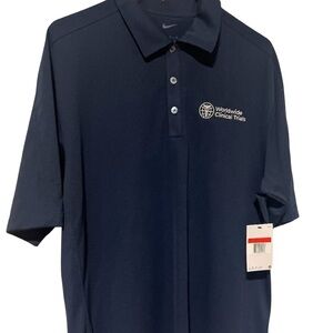 NWT Nike Navy Mens Golf  Polo